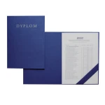 Okładka "Dyplom" skóra granat op. 10 szt.