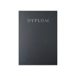 Okładka "Dyplom" skóra czarna op. 10 szt.