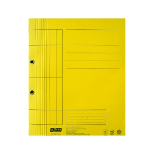 TINCTA Ösenordner gelb gefärbt, Packung à 10 Stk.