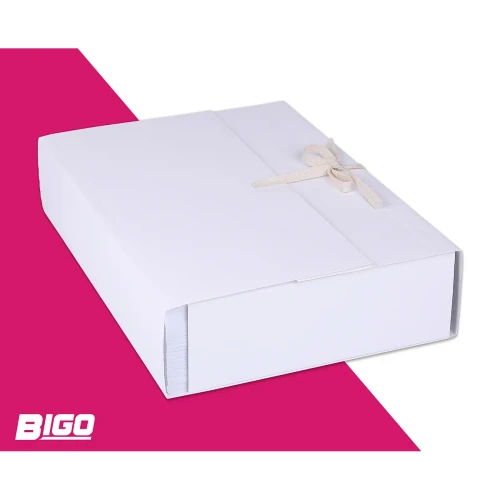 Teczka wiązana grzbiet 10 cm Bigo op. 50 szt.
