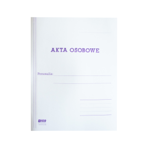 Teczka akt osobowych Bigo ABCDE op. 10 szt.