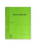 Teczka akt osobowych oczkowa zielona ABCDE Bigo op. 10 szt.