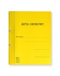 Teczka akt osobowych oczkowa żółta ABCDE Bigo op. 10 szt.