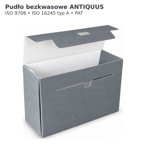 Säurefreier Archivkarton ANTIQUUS 350x260x110 